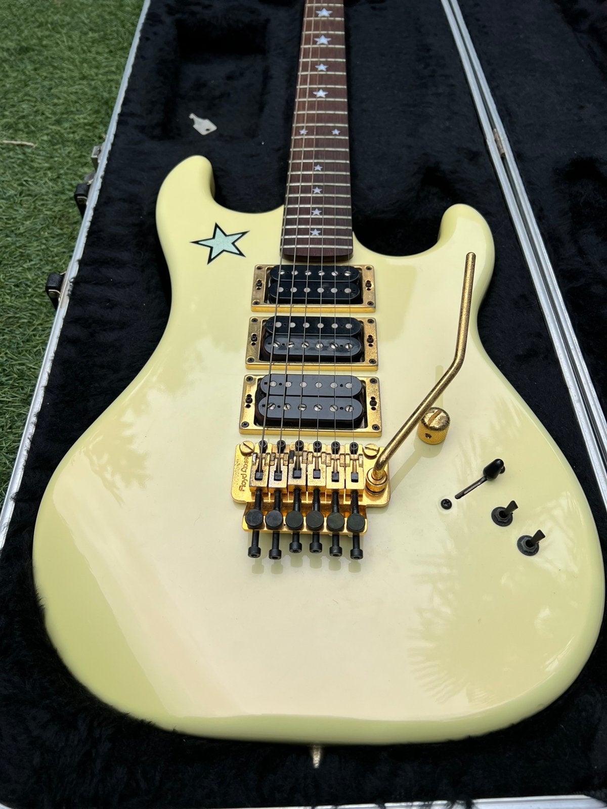 Originele Kramer Richie Sambora Signature RS Star uit 1987., Muziek en Instrumenten, Ophalen, Zo goed als nieuw, Solid body, Overige merken