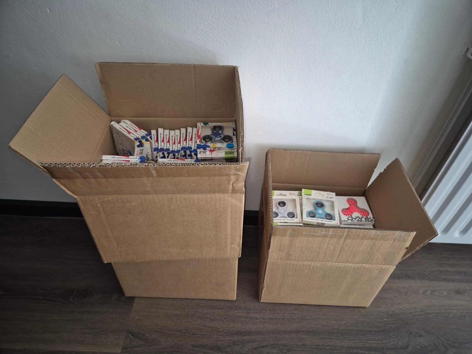 TEAB Fidget spinners 218 stuks LOS MAG OOK, Ophalen, Nieuw, Jongen of Meisje