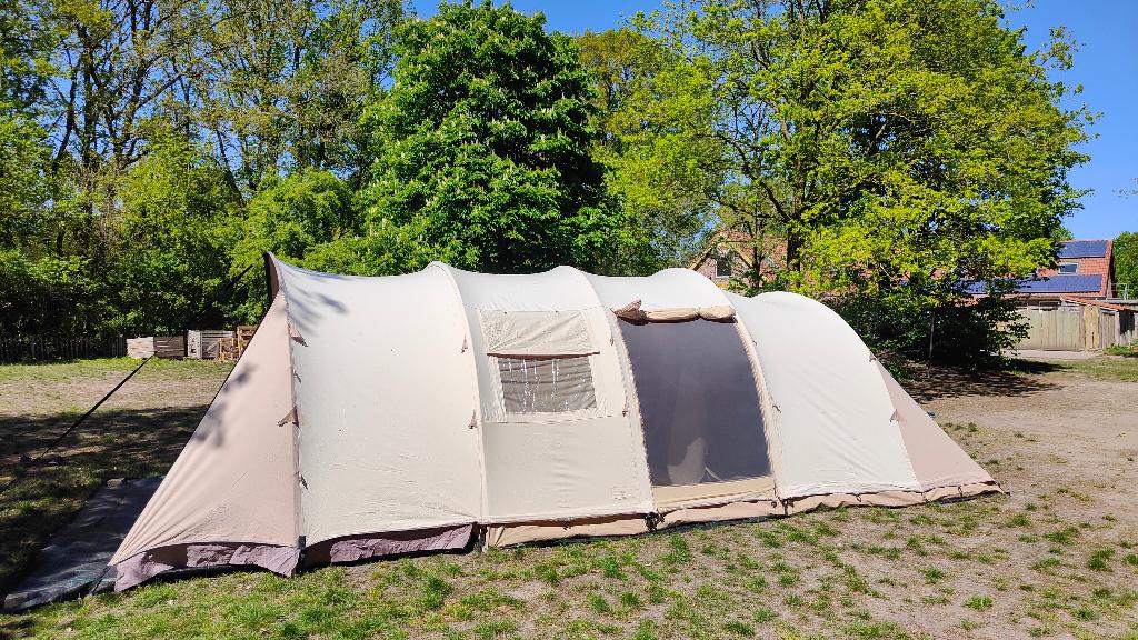 Bardani Prestige 400 grote tunneltent (4-6p), Ophalen, Gebruikt, Tot en met 6