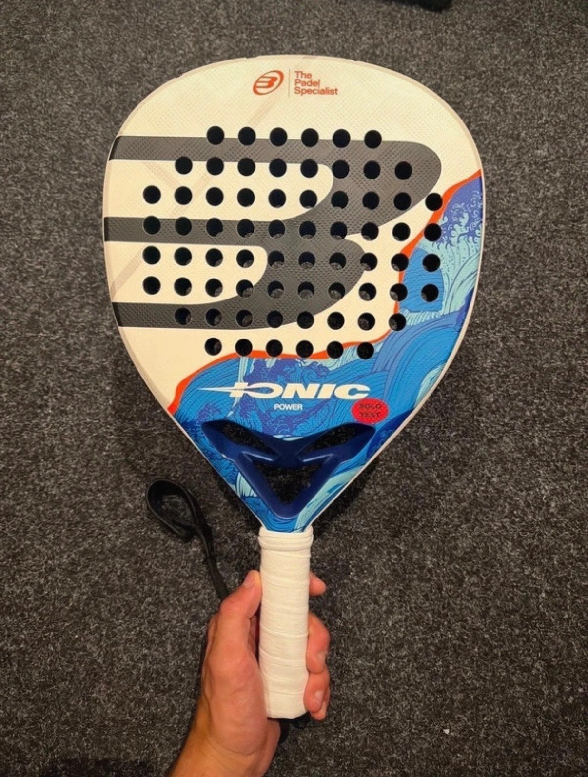 Bullpadel Ionic Power Padel Racket - Zo goed als nieuw, Ophalen of Verzenden, Zo goed als nieuw, Racket, Overige merken