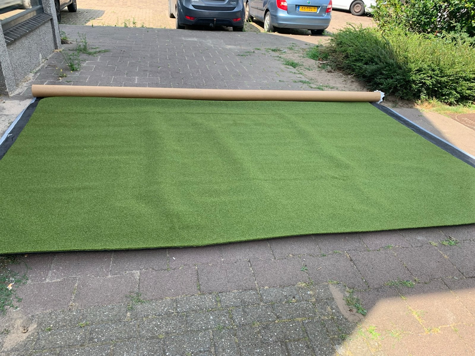 Kunstgras tuin balkon zwembad camping voetbal hockey, Tuin en Terras, Gras en Kunstgras, Ophalen, Nieuw, 10 tot 20 m², Kunstgras