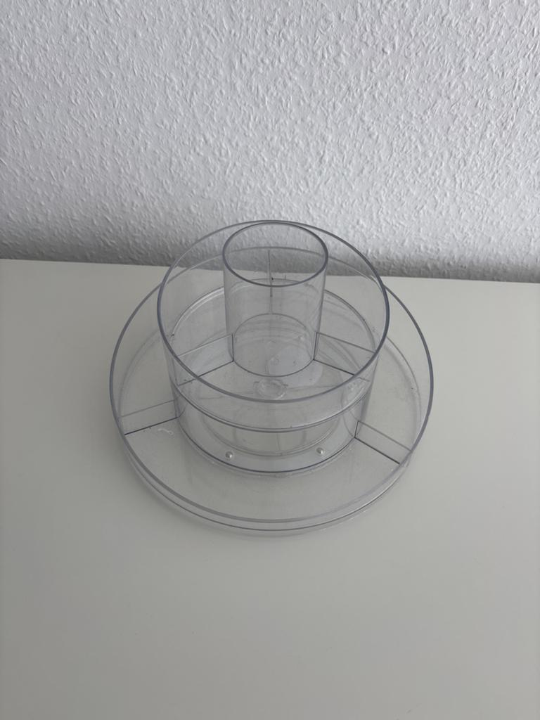 Draaiplateau / Serveerplateau van kunststof, Overige typen, Ophalen of Verzenden, Gebruikt, Kunststof