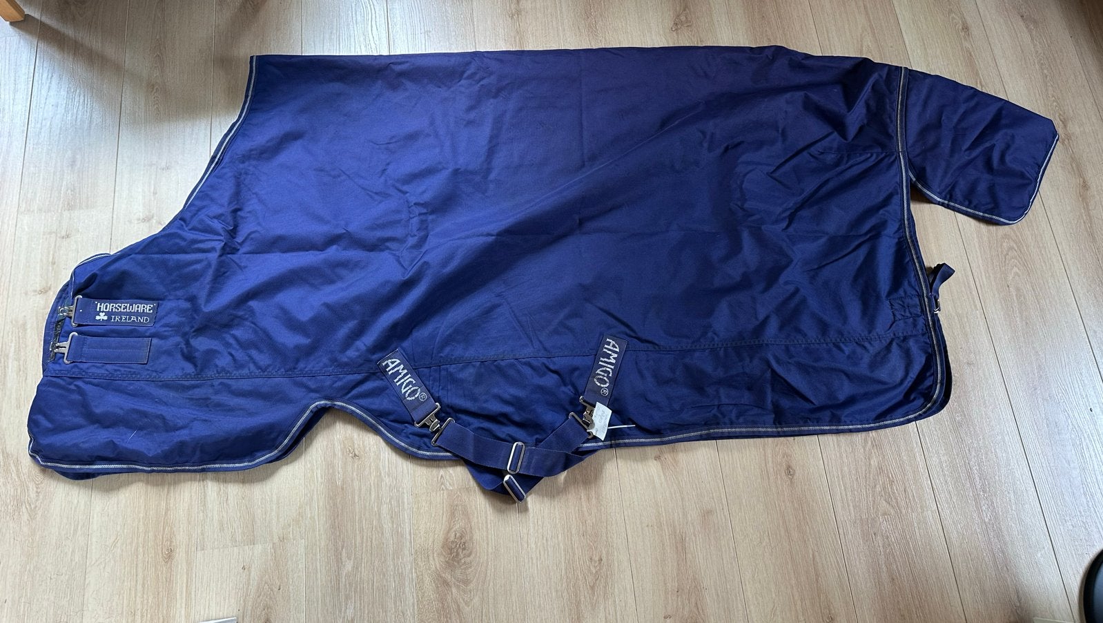 Amigo Horsewear deken maat 175 met losse hals, Dieren en Toebehoren, Ophalen, Zo goed als nieuw, 200 g