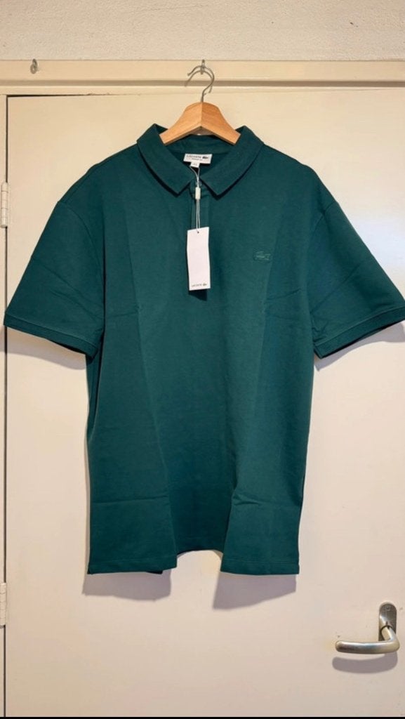 Lacoste polo - Nieuw - Maat M, Lacoste, Nieuw, Groen, Verzenden