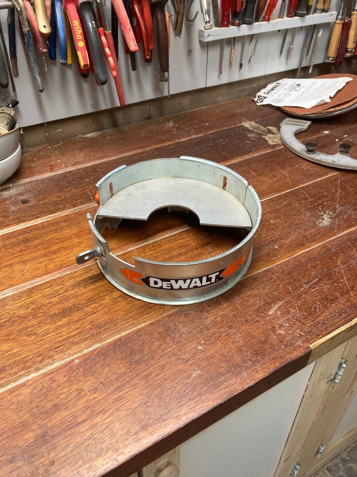 DeWalt hulpstuk zaagfrees beschermkap radiaalzaag, Ophalen of Verzenden, 1200 watt of meer, Afkortzaag, 70 mm of meer
