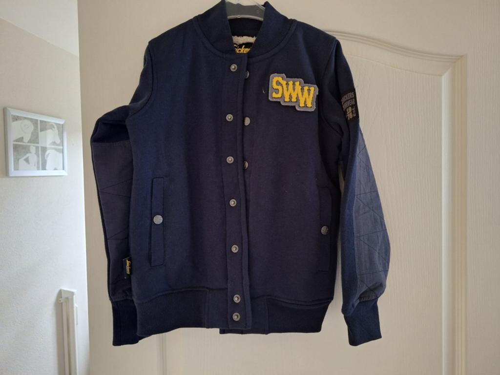 Blauw honkbal rugby outdoor vest jongen maat 134/140, Trui of Vest, Nieuw, Ophalen of Verzenden, Snickers