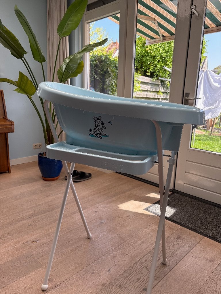 Babybadje + toebehoren, Kinderen en Baby's, Ophalen, Zo goed als nieuw, Badje, Prenatal