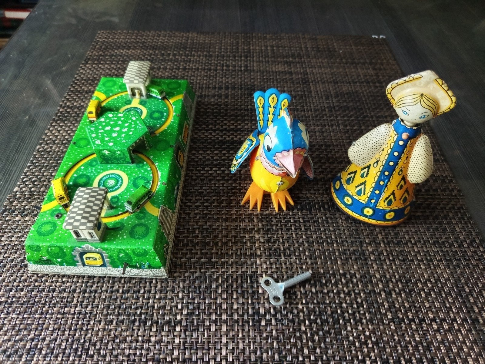 Vintage blikken speelgoed uit Ussr/Sovjet Unie, Ophalen of Verzenden, Gebruikt