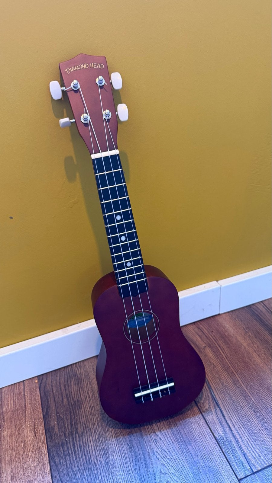Diamond Head Ukelele met hoes, Ophalen, Zo goed als nieuw, Ukelele