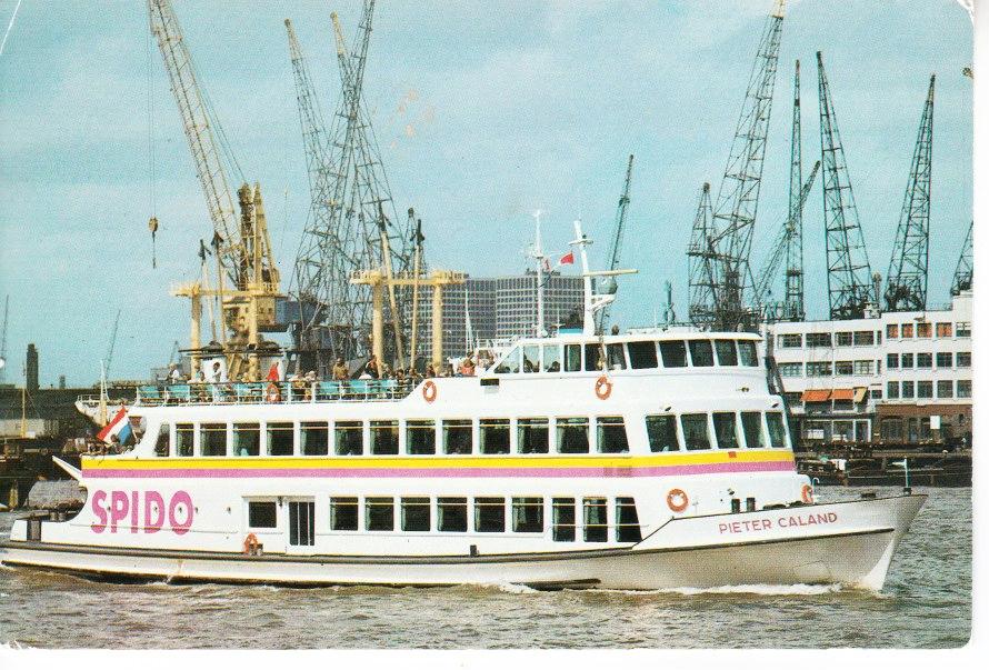 ROTTERDAM,- "Spido" Ponton Willemsplein. 17-05, Ophalen of Verzenden, 1980 tot heden, Ongelopen, Zuid-Holland