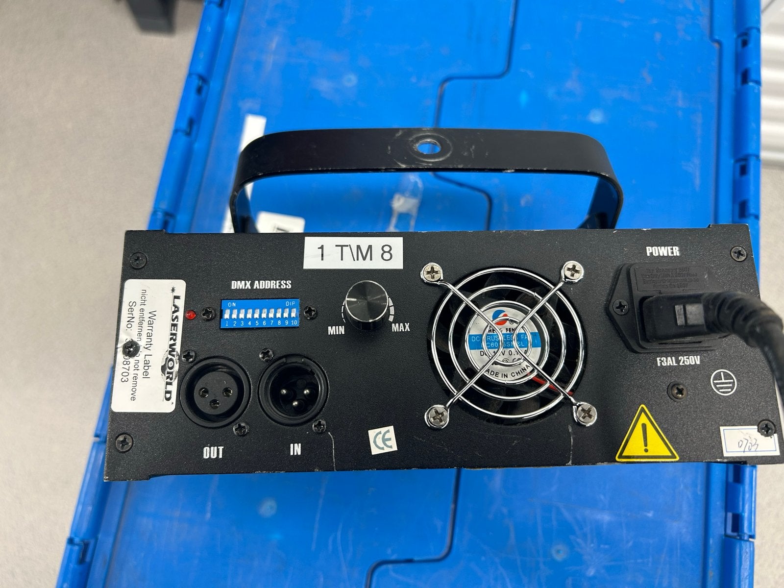 Laserworld Laser - Ideaal voor feesten en evenementen, Ophalen, Gebruikt, Laser, Geluidgestuurd
