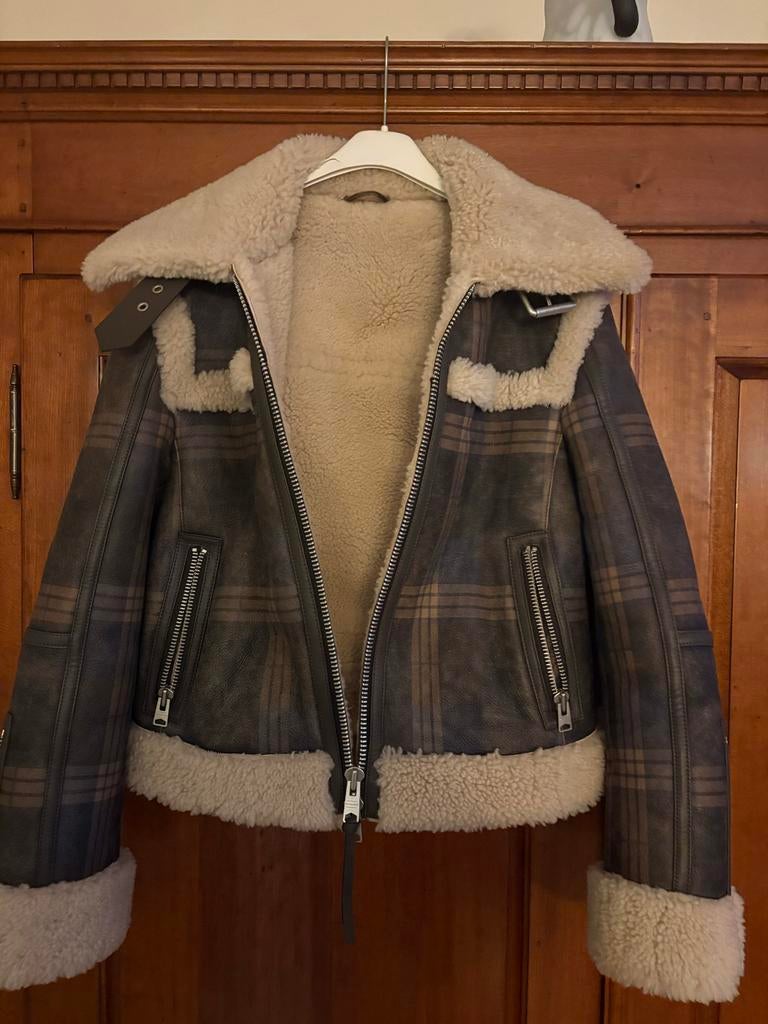 AllSaints jas dames maat M, Kleding | Dames, Ophalen of Verzenden, Nieuw, Maat 38/40 (M), Bruin