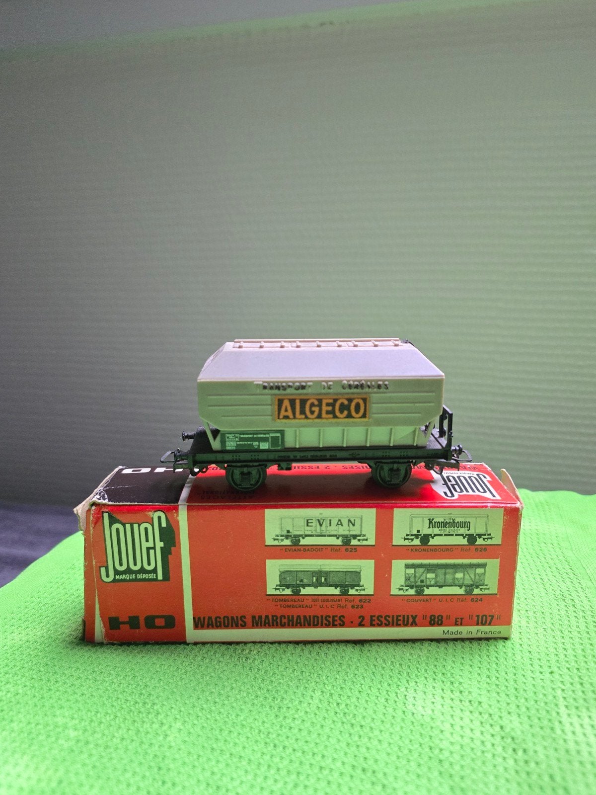 Jouef HO ALGECO Wagon, Gebruikt, Gelijkstroom, Jouef, Wagon