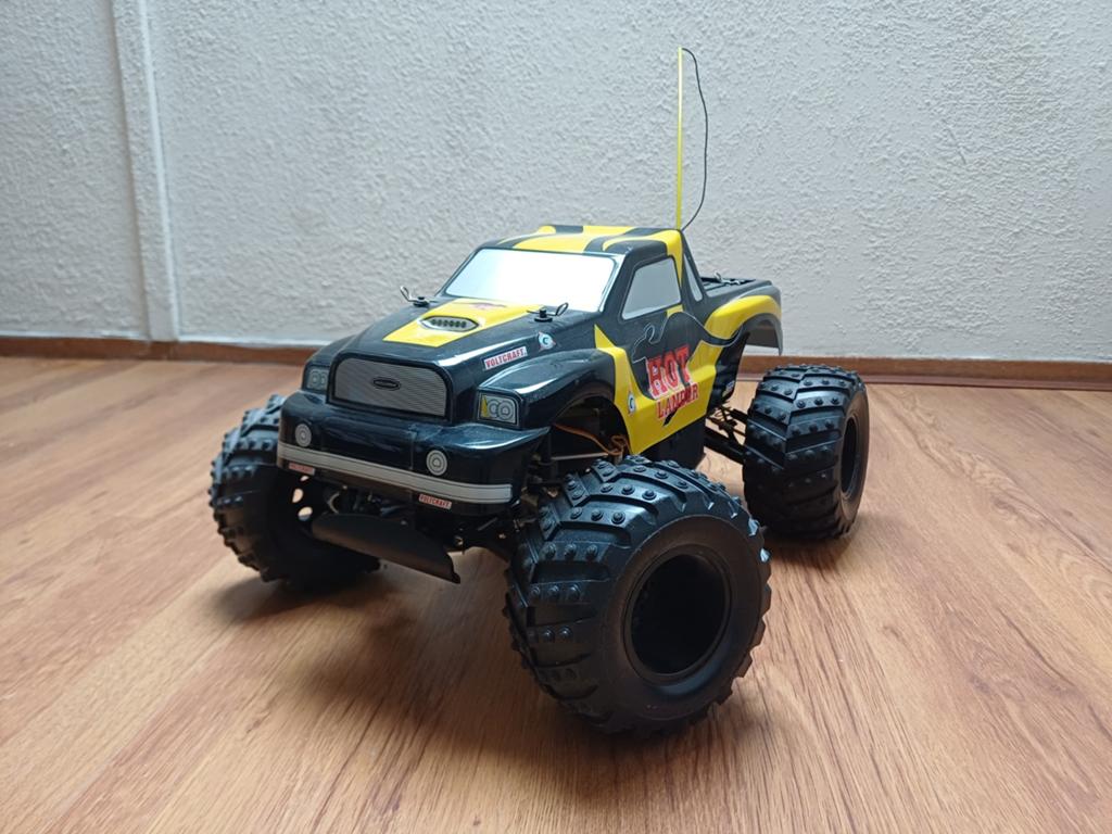 HOTLANDER | 1:8, Hobby en Vrije tijd, Modelbouw | Radiografisch | Auto's, Gebruikt, Auto offroad, Nitro, Schaal 1:8, RTR (Ready to Run)