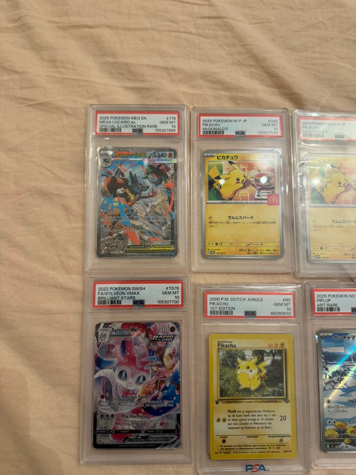 Foto 2 van Pokémon PSA collectie – 8xPSA 10 – 1xPSA9