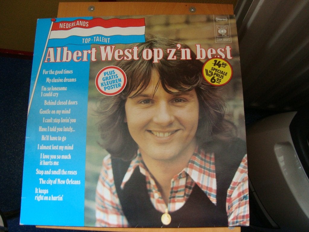 Albert west op z'n best, Ophalen of Verzenden, Zo goed als nieuw, 12 inch