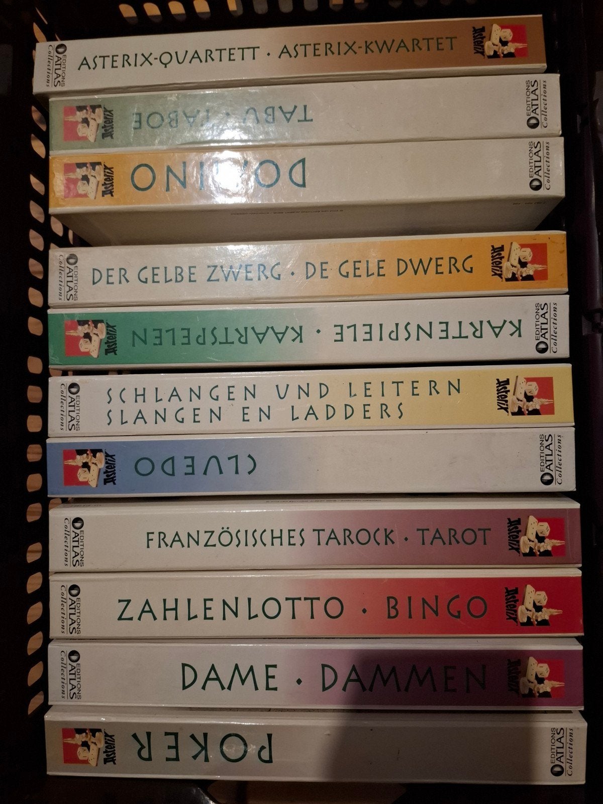Asterix vintage spellen/spelletjes 11 stuks, Ophalen, Zo goed als nieuw