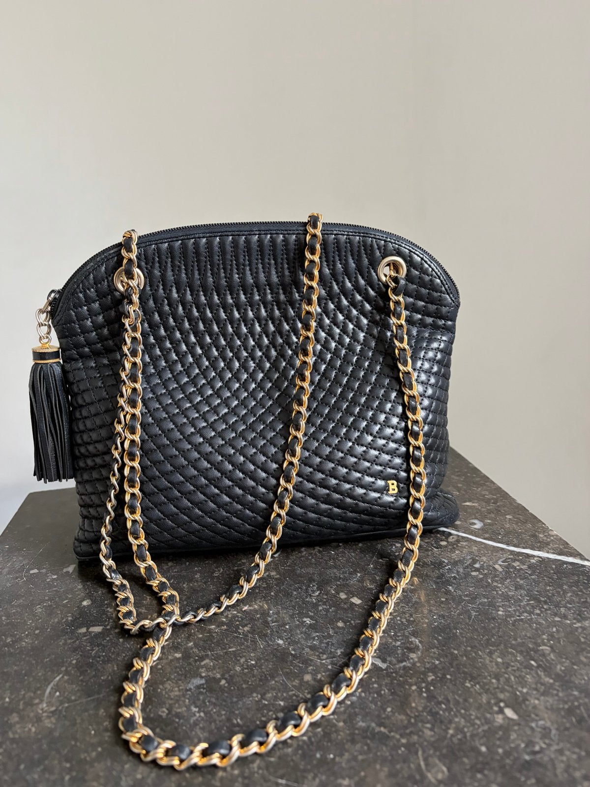 Unieke Bally damestas - Zo goed als nieuw!, Ophalen of Verzenden, Zo goed als nieuw, Blauw, Handtas