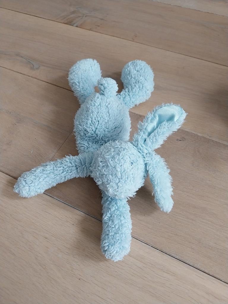 Happy horse konijn Sue blauw, Kinderen en Baby's, Speelgoed | Knuffels en Pluche, Ophalen of Verzenden, Gebruikt, Konijn