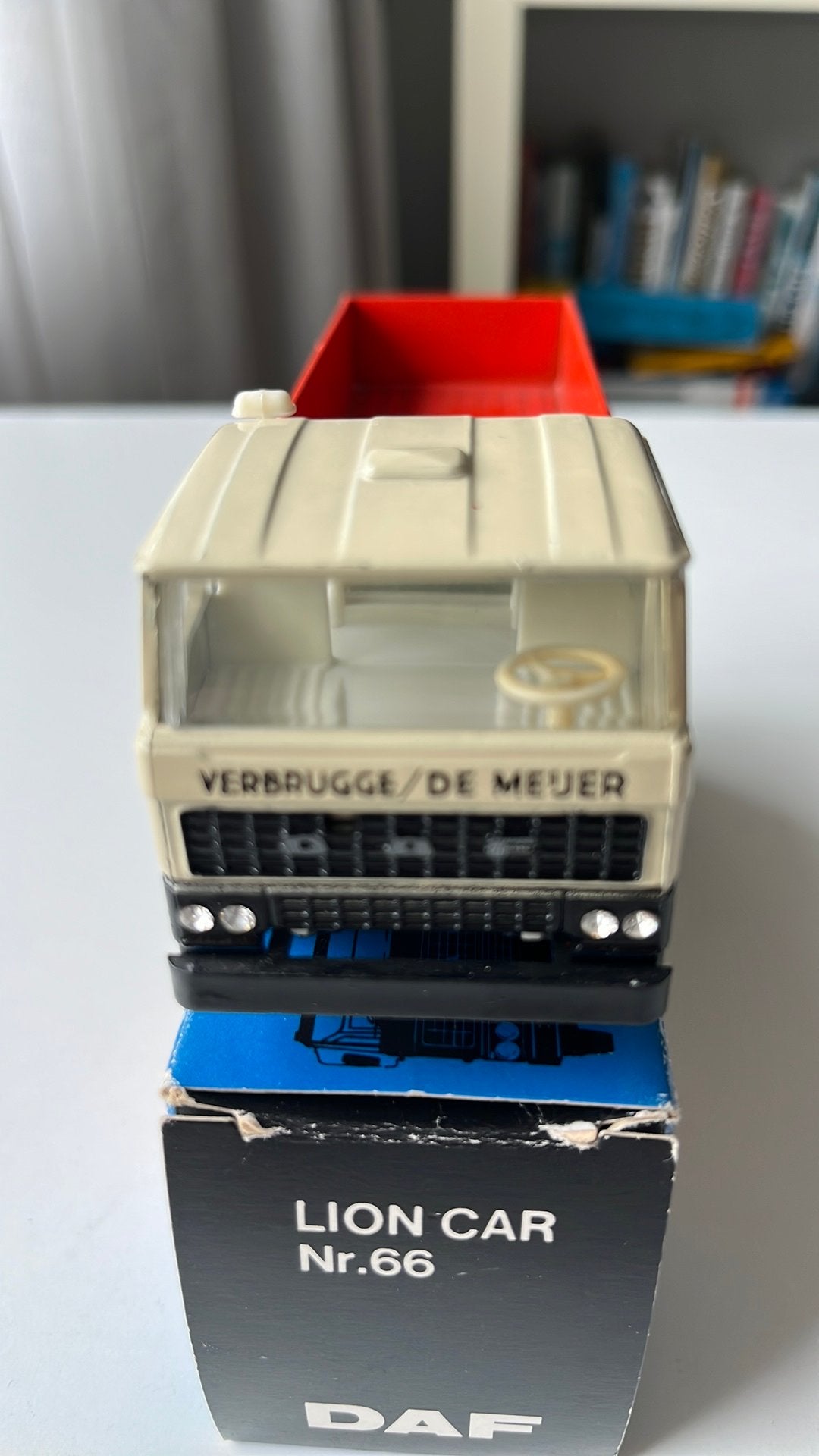 Heel bijzonder Lion Car Daf 2800 VERBRUGGE/DE MEIJER M/B, Hobby en Vrije tijd, Modelauto's | 1:50, Ophalen of Verzenden, Nieuw