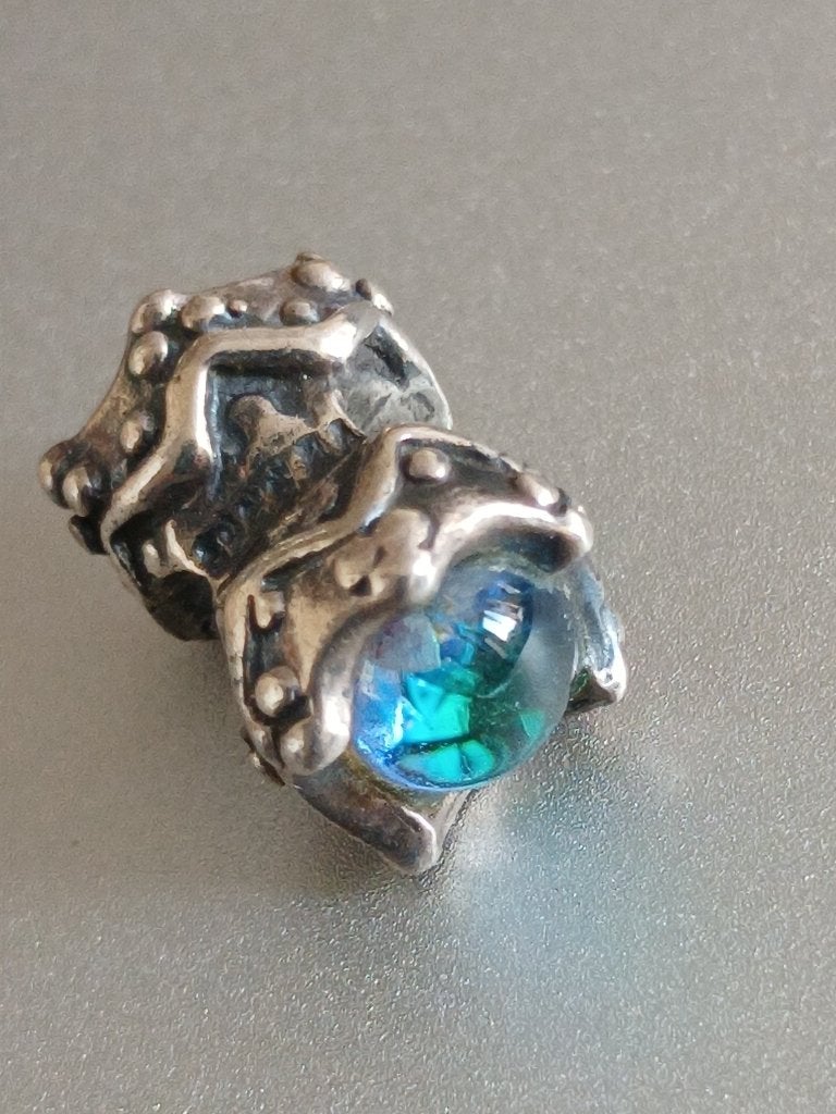 Trollbeads Koning en Koningin (TAGBE-00035), Ophalen of Verzenden, Zo goed als nieuw, Trollbeads, 1 bedel