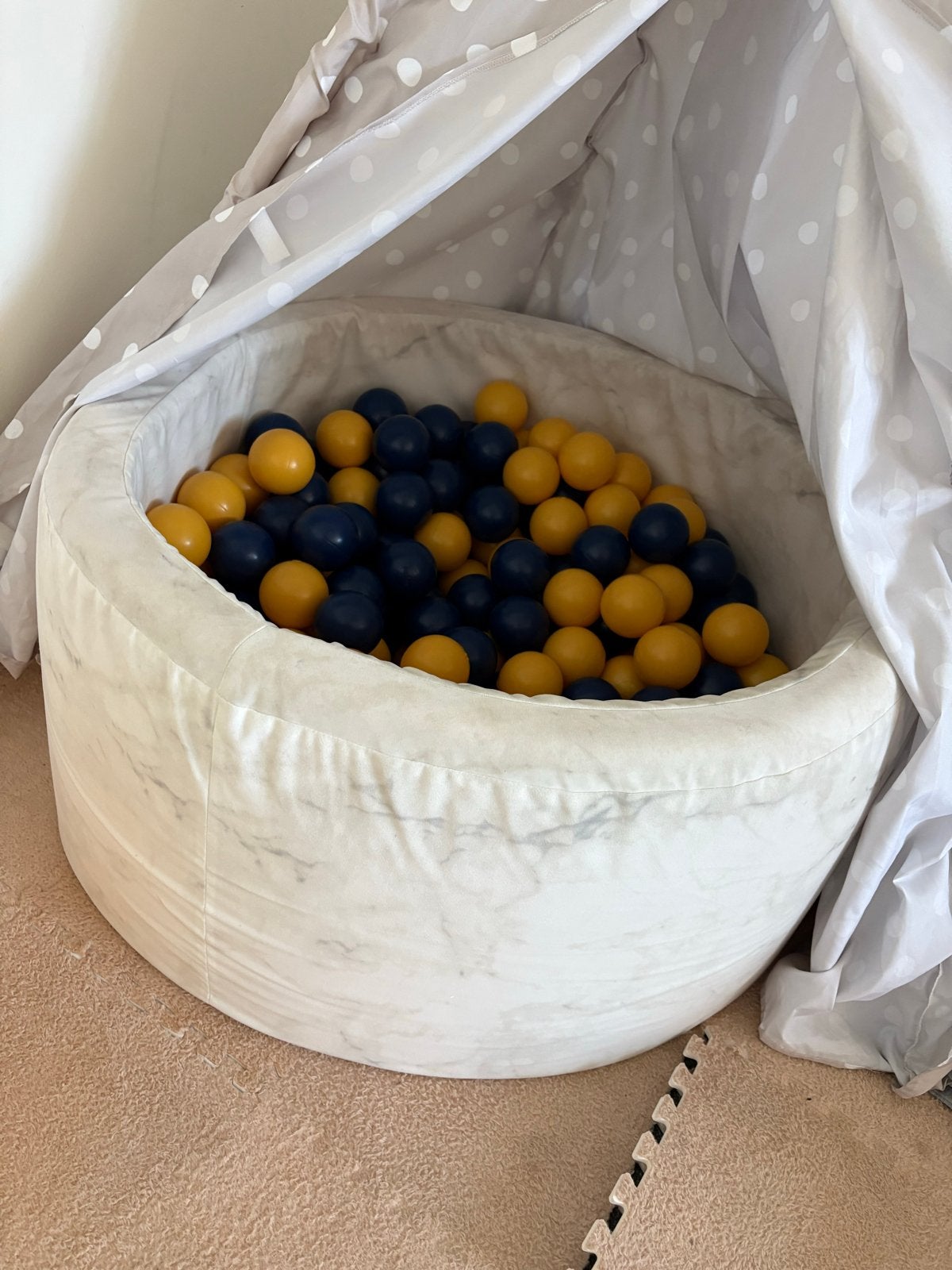 Ballenbak marmerlook 75 cm doorsnee, Ophalen of Verzenden, Gebruikt, Jongen of Meisje