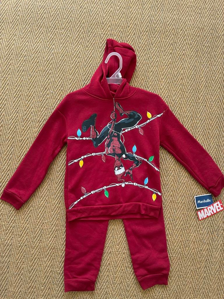 Marvel Spiderman Kleding Set - Maat 6 Jaar, Ophalen of Verzenden, Nieuw, Jongen, Trui of Vest
