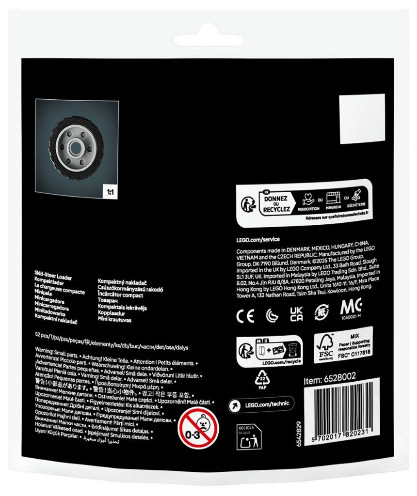 LEGO 30710 Technic Compactlader (PolyBag) 52 delig, Lego, Nieuw, Ophalen of Verzenden, Compleet