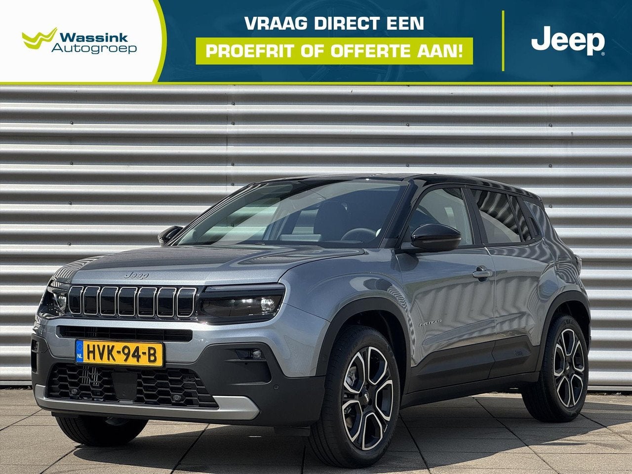 Jeep Avenger 1.2T e-Hybrid 110pk Automaat Summit | Winterpac, Auto's, Automaat, 101 pk, Gebruikt, 1199 cc