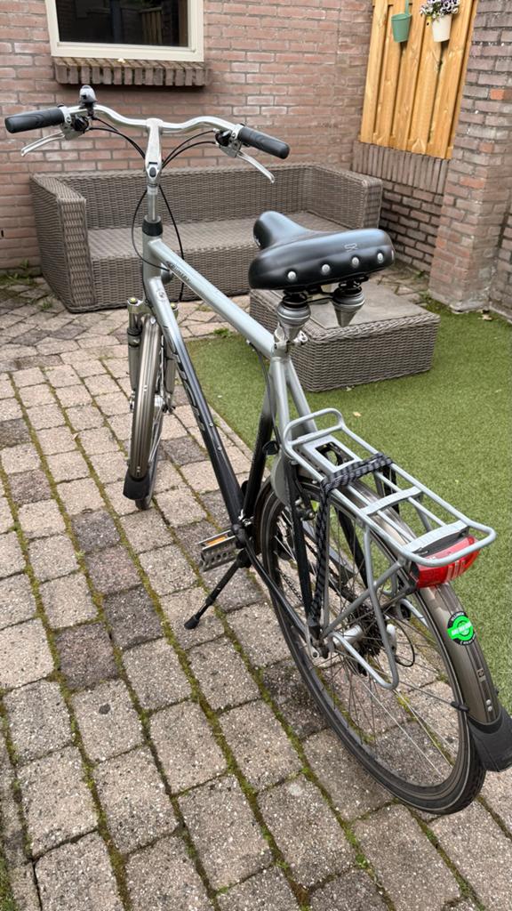 Puch fiets met versnellingen en bagagedrager, Fietsen en Brommers, Ophalen, Zo goed als nieuw, Overige merken, Versnellingen