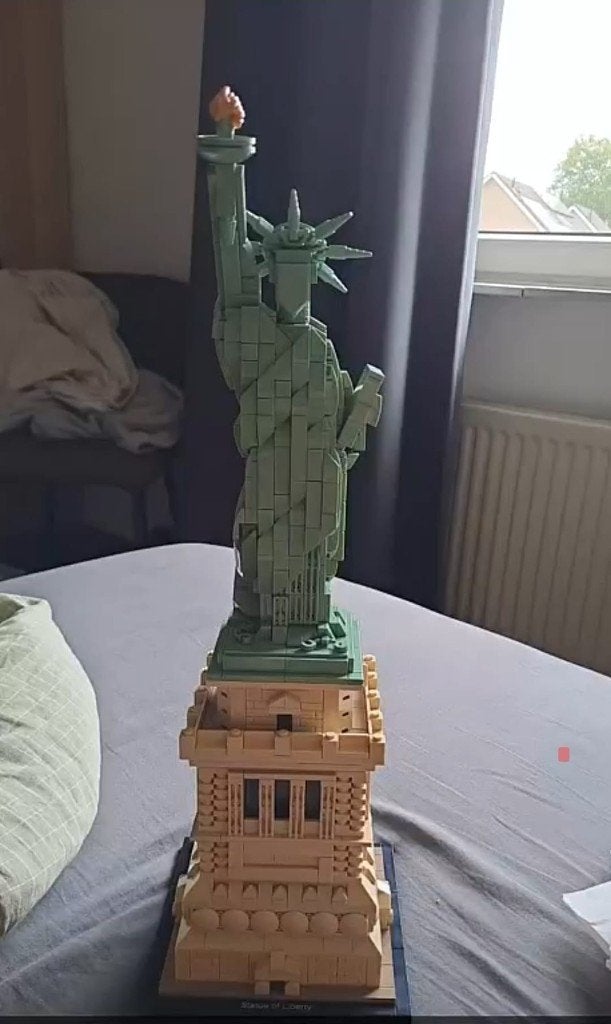 Lego State of Liberty, Lego, Ophalen of Verzenden, Zo goed als nieuw, Compleet