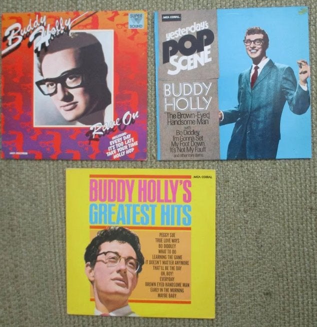 Buddy Holly, 3 LP's, LP, Zo goed als nieuw, 12 inch, Verzenden