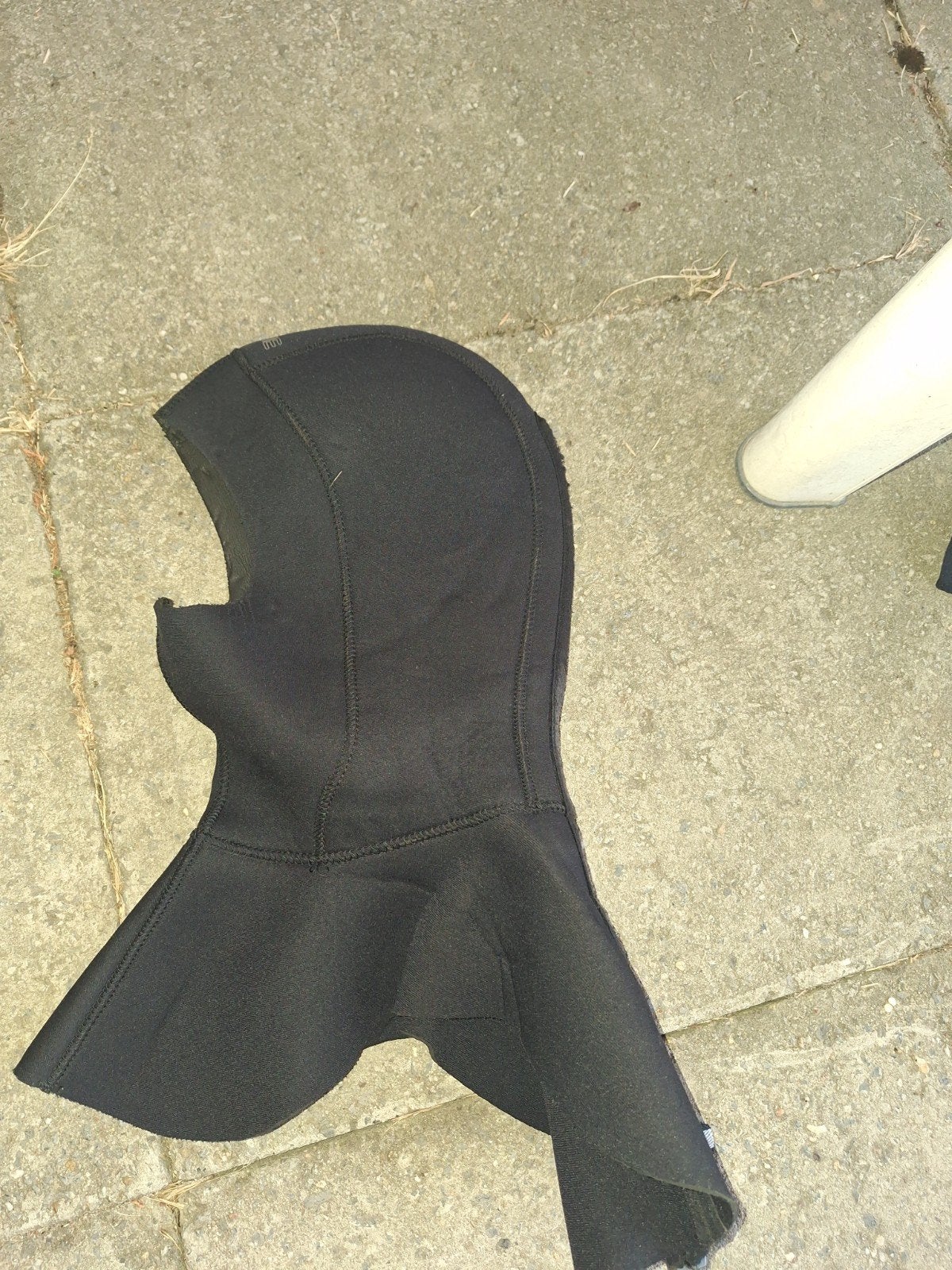 Bare duikcap met rits 7mm maat L, Watersport en Boten, Ophalen of Verzenden, Gebruikt, Duikpak