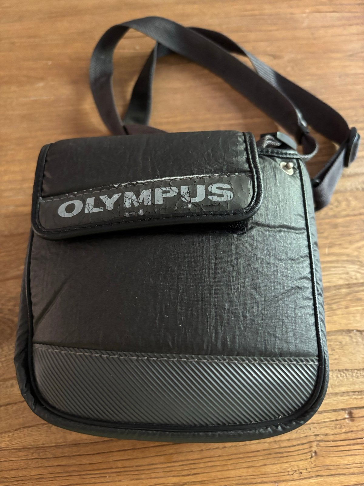 Olympus AZ-4 Zoom analoge camera met tas en handleiding, Audio, Tv en Foto, Fotocamera's Analoog, Ophalen of Verzenden, Zo goed als nieuw