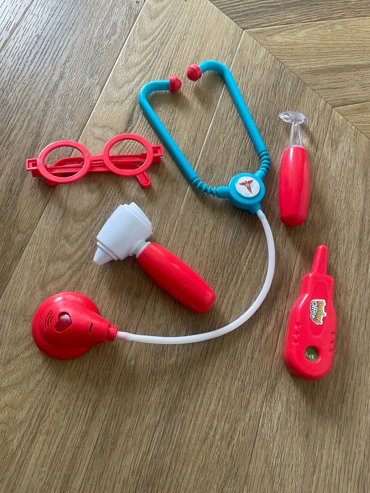 Doktersset met hartslag geluid en lichtjes, Ophalen, Gebruikt, Overige typen, Met licht