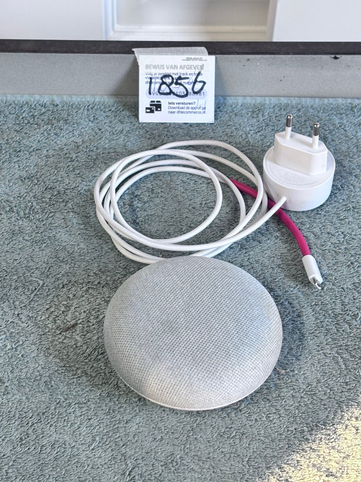 Google Home Mini Chalk, Slimme speaker, Ophalen of Verzenden, Bluetooth, Minder dan 60 watt