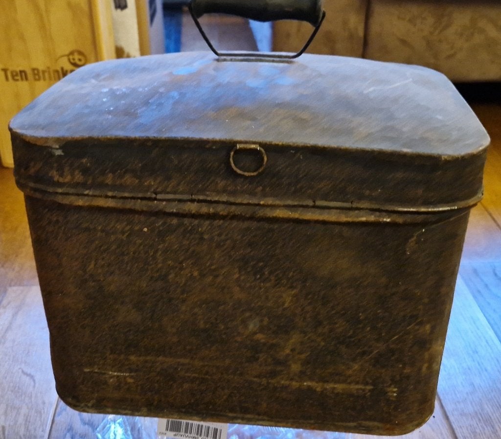 Roestige blik leger, Ophalen of Verzenden, Landmacht, Nederland, Overige typen