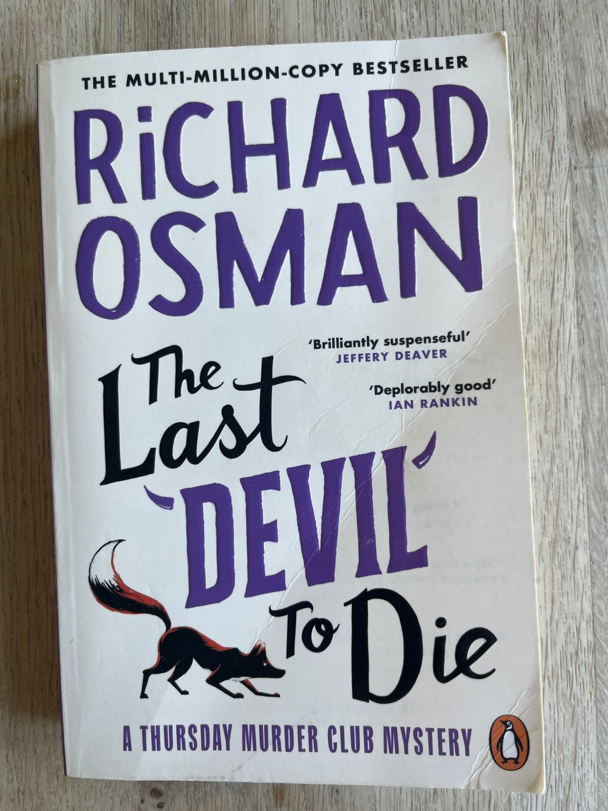 The Last Devil To Die - Richard Osman (Engels), Ophalen of Verzenden, Gelezen