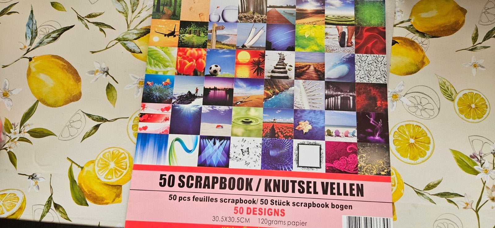 112 verschillende scrapbookvellen designpapier, Ophalen, Nieuw