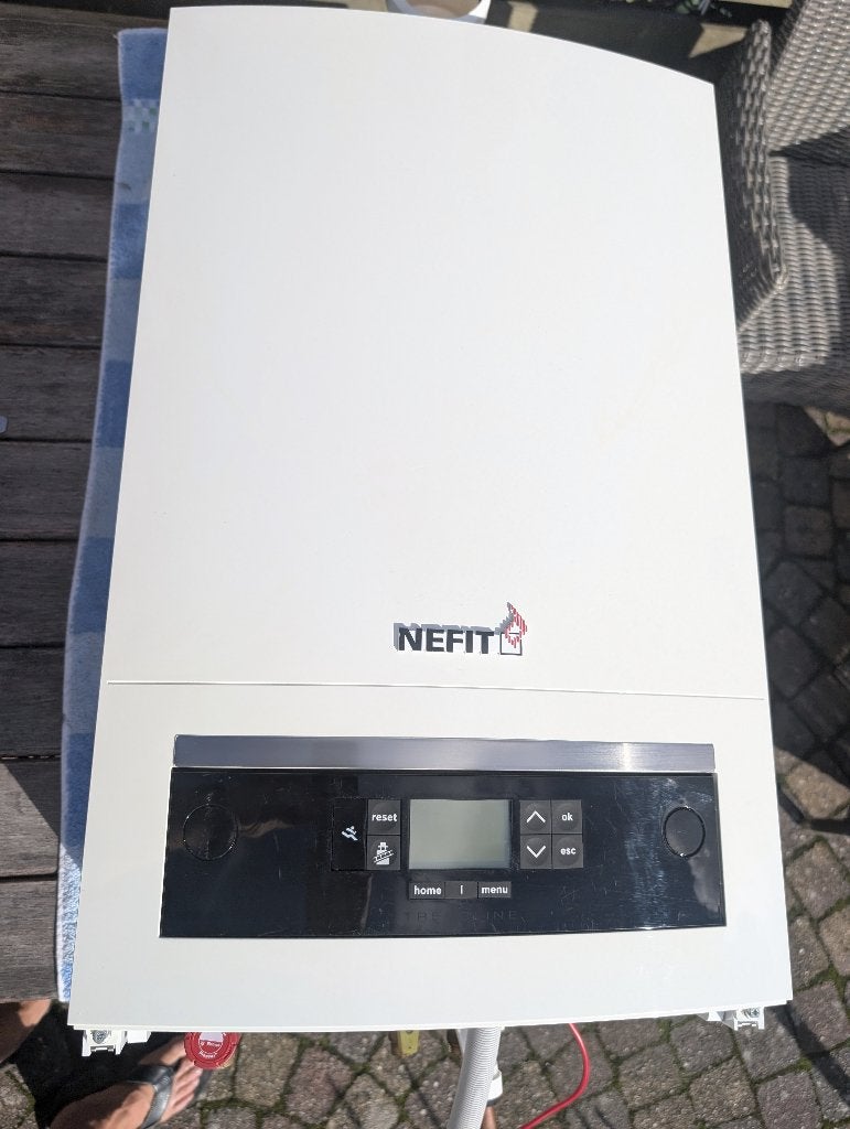 Te koop;  Goed werkende Nefit CV Ketel Trendline HRC25 CW-4, Ophalen, 30 tot 80 cm, Gebruikt, Hoog rendement (Hr)