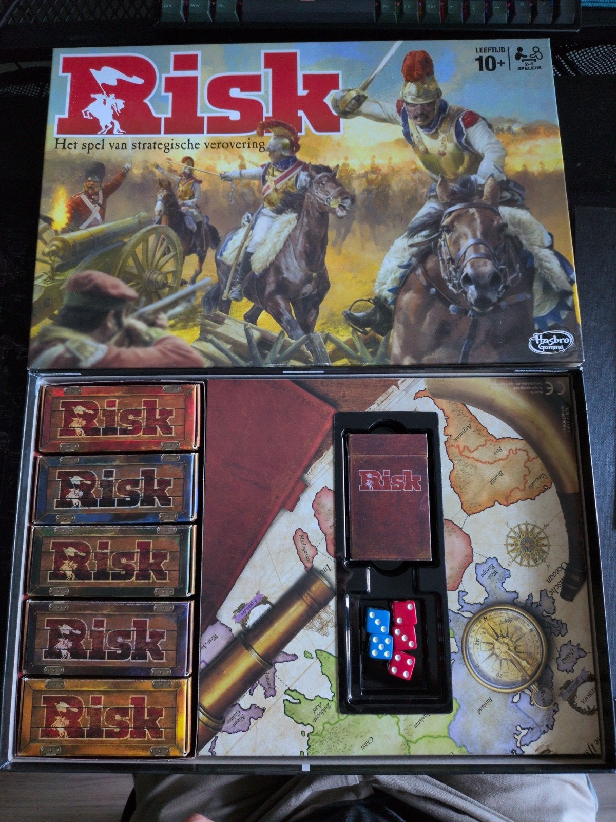 Risk: Het spel van strategische verovering, Hobby en Vrije tijd, Gezelschapsspellen | Bordspellen, Vijf spelers of meer, Ophalen of Verzenden