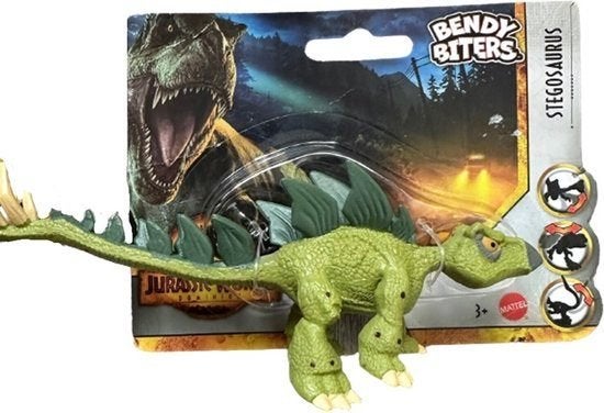 Jurassic Word: Bendy Biters: Stegosaurus, ., Nieuw, Ophalen of Verzenden, .
