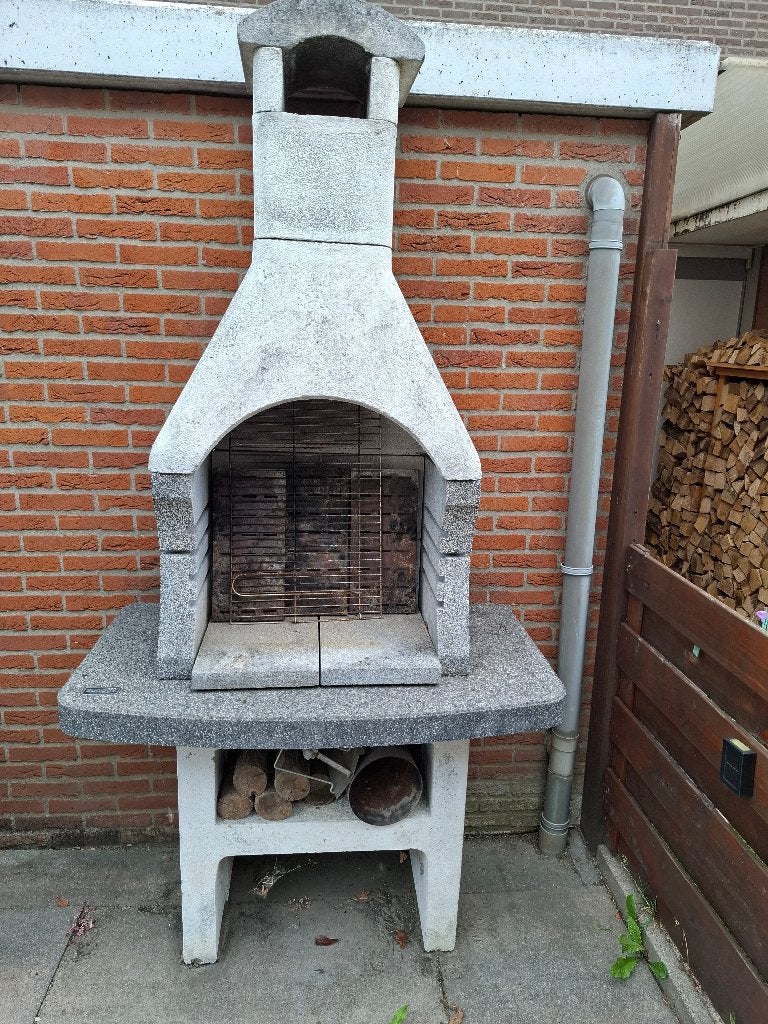 Barbecue, Ophalen, Gebruikt, Onbekend, Met accessoires