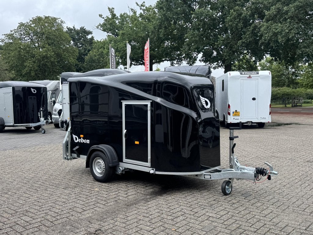 Debon Cargo 1300 Zwart Gesloten Aanhangwagen, Auto diversen, Aanhangers en Bagagewagens, Nieuw