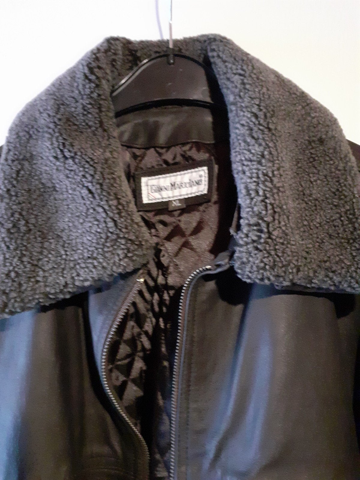 leren herenjas zo goed als nieuw, Ophalen of Verzenden, Zo goed als nieuw, Maat 56/58 (XL), Zwart