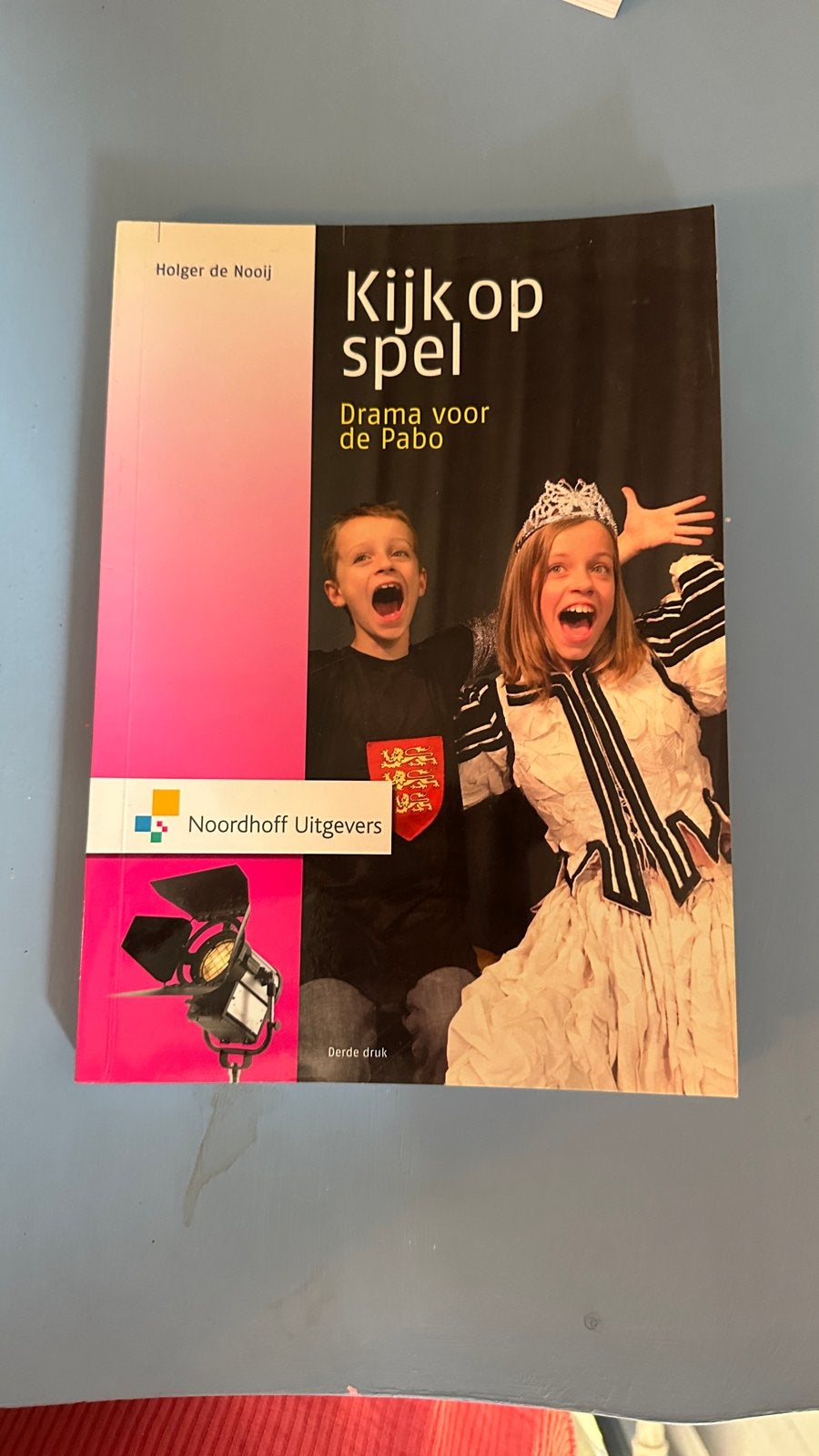 Kijk op spel: Drama voor de Pabo - Holger de Nooij, Ophalen of Verzenden, Alpha, Gelezen, HBO