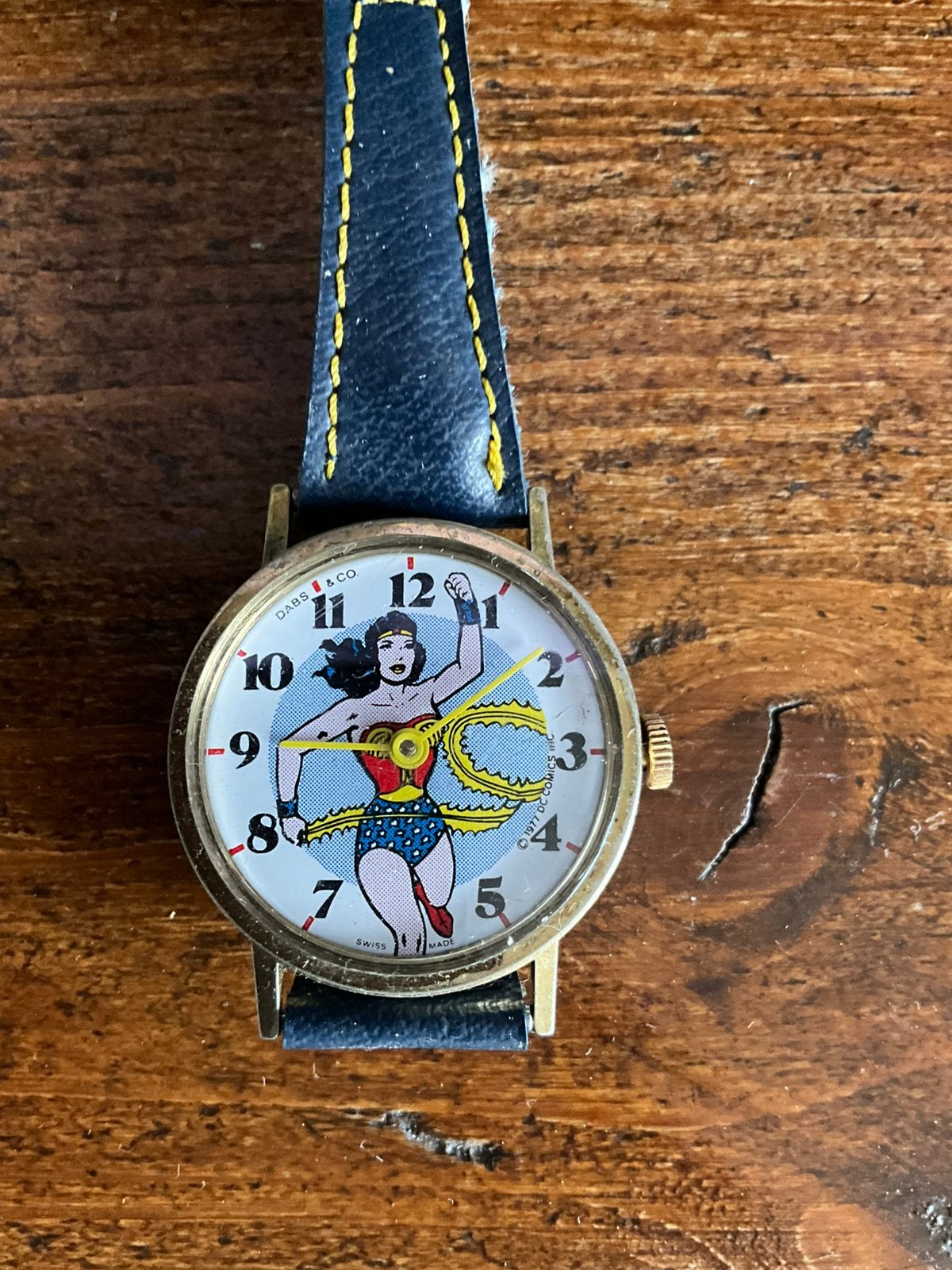 Antiek Wonder Woman horloge nieuw en ongebruikt ca 1977, Ophalen of Verzenden