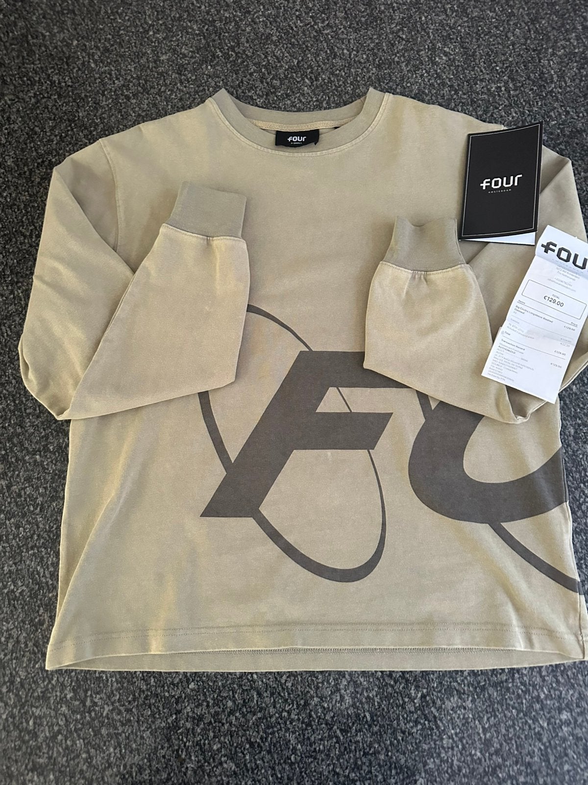 Four longsleeve origineel, Ophalen of Verzenden, Nieuw, Maat 48/50 (M), Groen