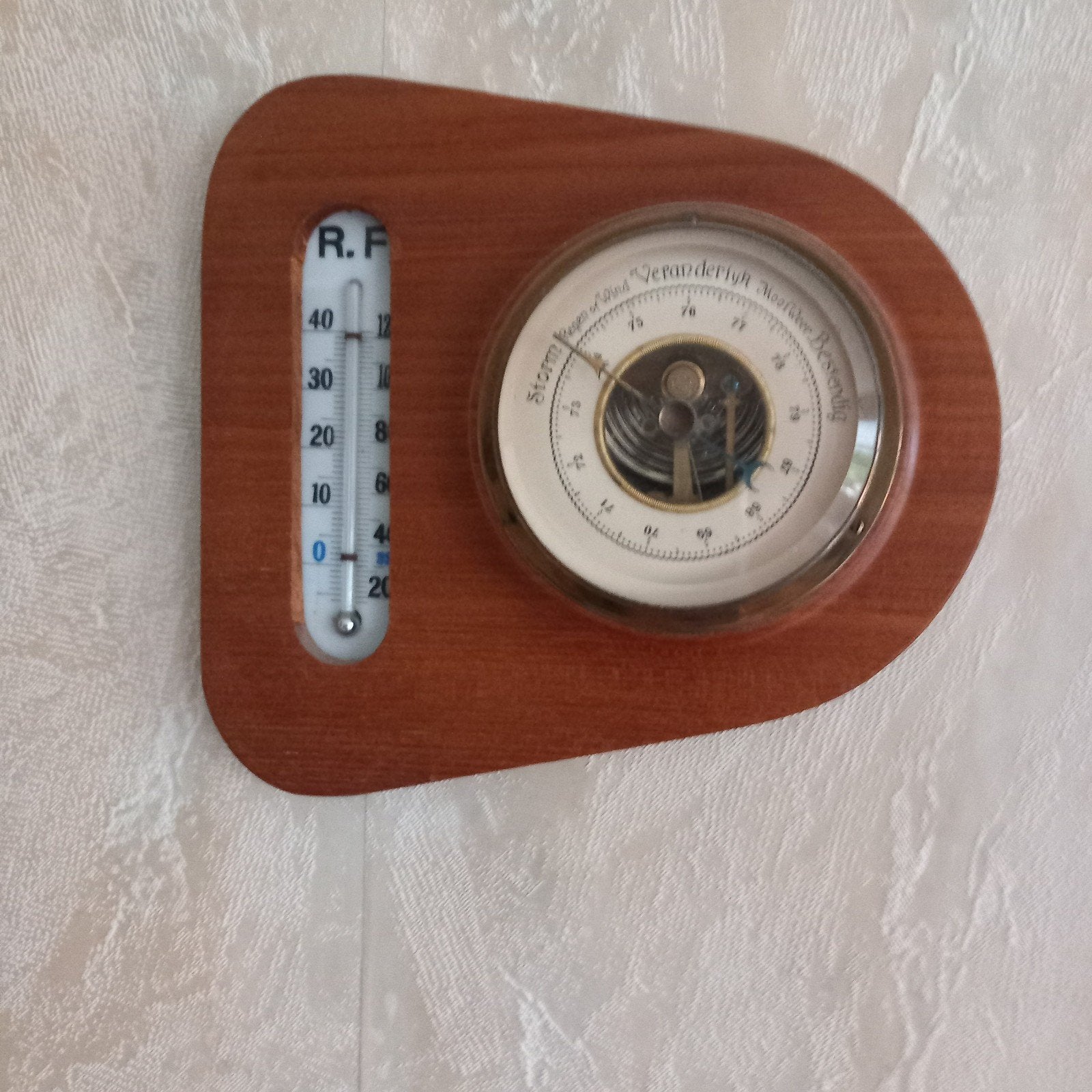 vintage barometer, Ophalen of Verzenden, Zo goed als nieuw