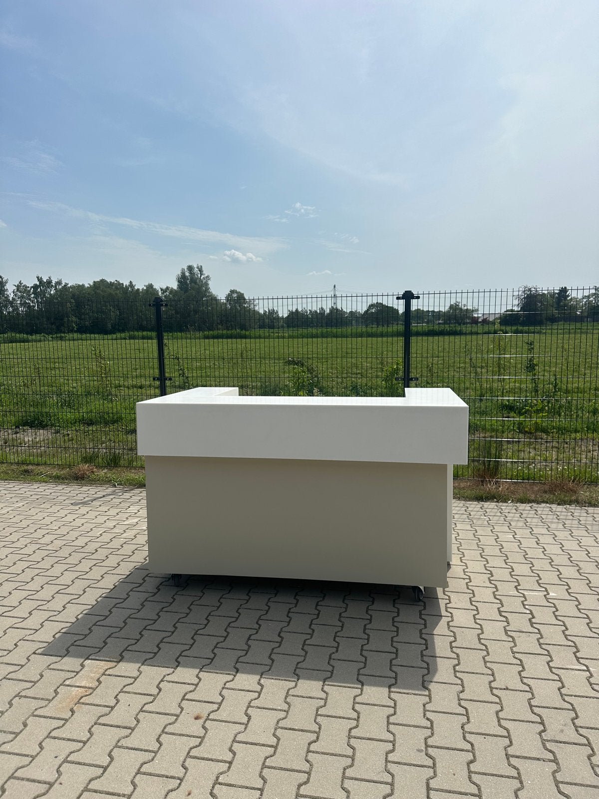 Moderne Buiten/Binnen Bar met Koelkast en Tapvoorziening, Ophalen, Zo goed als nieuw, Gas, Vrijstaand